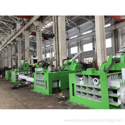 Scrap Leftover Metal Aluminum Profile Baling Machine